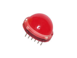 Dioda LED; DLA/6SRD; 20mm; czerwony; 110÷400mcd; 120°; dyfuzyjna; czerwona; 1,85V; 30mA; 640nm; przewlekany (THT); 12 pinów; Kingbright; RoHS