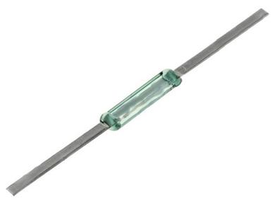 Glass pipe; reed; KSK-1A35; diam.2x10mm; cylindrical glass; NO; 10÷15AT; 1A; 200V; AC; solder; flat; Meder; RoHS