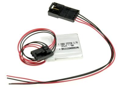 Rechargeable battery; Li-Po; LP372730; 3,7V; 280mAh; 4x27,5x31,5mm; plug + socet JST; YOKU Rechargeable battery; Li-Po; LP372730; 3,7V; 280mAh; 4x27,5x31,5mm; plug + socet JST; YOKU