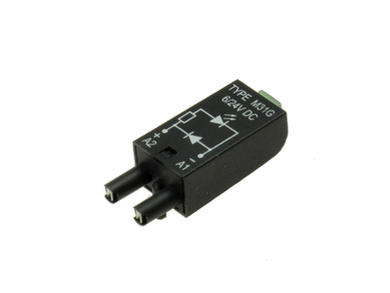 Module; protective; signaling; M31G; 6÷24V; DC; green; P polarization; for socket; black; Relpol; RoHS