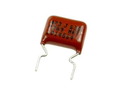 Capacitor; polyester; MKT; 47nF; 630V DC/250V AC; PCMT369; PCMT369DC4473; 5%; 6x11x12,5mm; 10mm; bulk; -55...+105°C; Pilkor; RoHS