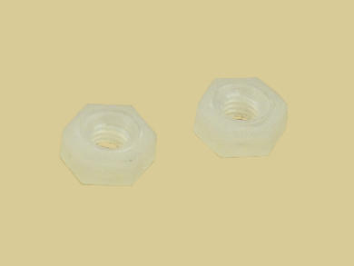 Nut; NPM324; M3; 2,4mm; 2,4mm; plastic