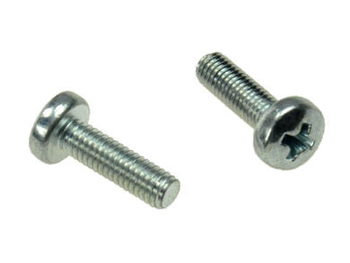 Screw; WWKM310; M3; 10mm; 12mm; cylindrical; philips (+); galvanised steel; BN384; RoHS