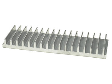 Heatsink; P3698/4; plain; 40mm; ribbed; 150mm; 15mm; Firma Piekarz