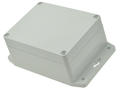 Enclosure; multipurpose; G212MF; polycarbonate; 115mm; 90mm; 55mm; IP65; light gray; mounting flange; Gainta; RoHS