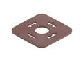 Gasket; valve; GDM3-7NBR 730801002; A format; rubber (NBR); for GDM series; flat type; IP65; Hirschmann