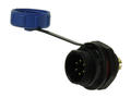 Plug; SP1312/P6-C; 6 ways; solder; 0,75mm2; SP13; for panel; 13mm; IP68; 5A; 125V; Weipu; RoHS