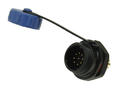 Plug; SP1312/P9; 9 ways; solder; 0,75mm2; SP13; for panel; 13mm; IP68; 3A; 125V; Weipu; RoHS