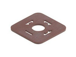 Gasket; valve; GDM3-7NBR 730801002; A format; rubber (NBR); for GDM series; flat type; IP65; Hirschmann