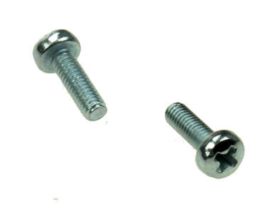 Screw; WWKM258; M2,5; 8mm; 10mm; cylindrical; philips (+); galvanised steel; RoHS