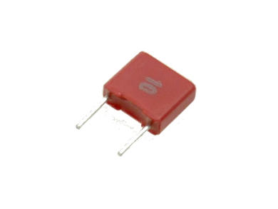 Capacitor; polyester; MKT; 150nF; 63V DC/40V AC; MKS2; MKS2C031501A00KSSD; 10%; 2,5x6,5x7,2mm; 5mm; bulk; -55...+100°C; Wima; RoHS