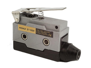 Limit switch; D1020; lever; 49,2mm; 1NO+1NC common pin; snap action; screw; 10A; 250V; IP40; Highly; RoHS