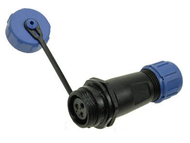 Socket; SP1311C/S3I-C; 3 ways; solder; 2,0mm2; 4-6,5mm; SP13; for cable; IP68; 13A; 250V; Weipu; RoHS; SP1311/S3I