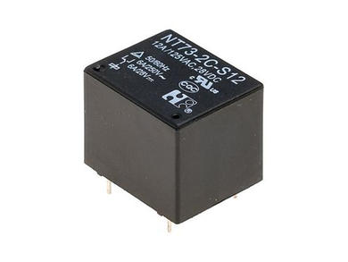 Relay; electromagnetic miniature; NT73-2CS12-24; 24V; DC; SPDT; 12A; 125V AC; 12A; 28V DC; PCB trough hole; Forward Relays; RoHS