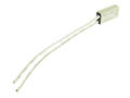 Thermostat; bimetallic; BH-B2D; NC; 100°C; 65°C; 5A; 250V AC; plastic 15x7x4mm; leads; Bochen; RoHS