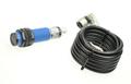 Czujnik; fotoelektryczny; G18-3A10PCT; PNP; NO/NC; odbiciowy; 0,1m; 10÷30V; DC; 200mA; cylindryczny plastikowy; fi 18mm; ze złączem M12-4p; z przewodem 2mb; Greegoo; RoHS