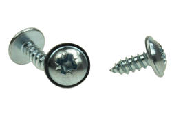 Screw; WKP3595; 3,5; 9,5mm; 11,5mm; spherical; pozidriv (*); galvanised steel; flange; RoHS