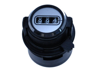 turns counter; 6622.1000; 6,35mm; black; fi 28/22mm; 16mm; plastic; 10; Mentor