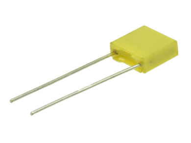 Capacitor; polyester; MKT; 1nF; 100V; 5%; 2,5x6,5x7,2mm; 5mm; tape; -40...+85°C; Kemet; RoHS