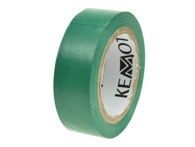 Tape; insulation; TISGR10Y19MM; 10Y; 19mm; 0,13mm; green; KEMOT; self-adhesive