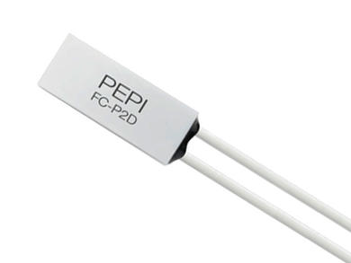 Thermostat; bimetallic; FC-P2D; NC; 80°C; 55°C; 8A; 250V AC; plastic 15x7x4mm; leads; Pepi; RoHS