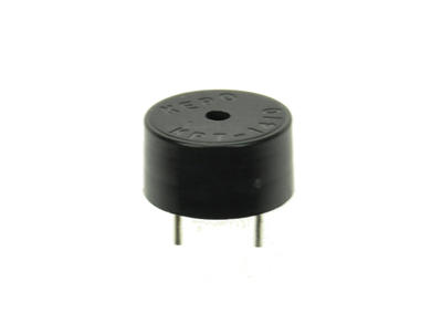 Piezoelectric buzzer; KPT1410; 80 dB (d=0,1m); 12V; 2mA; dia. 14mm; 4kHz; through hole (THT); 7,6; without generator; pins; 7mm; KEPO; RoHS