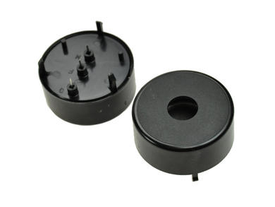 Buzzer piezoelektryczny; PAC-PT-3914-P; 4,5÷15V; 15mA; fi 39mm; 3,4kHz; przewlekany (THT); bez generatora; piny; 15,8mm; 1000pF; PAC