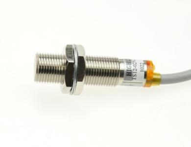 Sensor; inductive; TS12-02P-1; PNP; NO; 2mm; 10÷30V; DC; 200mA; cylindrical metal; fi 12mm; 45mm; flush type; with 2m cable; Highly; RoHS