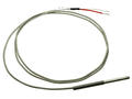 Sensor; temperature; 1-CTP001-PT100-6-50-WS-1,5; resistive; with housing; cylindrical metal; PT100; with 1,5m cable; fi 6x50mm; 100Ohm; 0÷400°C; Mr Elektronika; RoHS