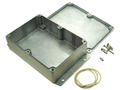 Enclosure; multipurpose; G120MF; aluminum; 171mm; 121mm; 55mm; IP65; natural; mounting flange; Gainta; RoHS