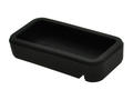 Silicon housing; CSSC75-CL-B; silicon; black; 38,6x78,6mm; Takachi; RoHS