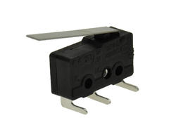 Mikroprzełącznik; SS0503CR; dźwignia; 25mm; 1NO+1NC wspólny pin; szybkie; przewlekany (THT); kątowy 90°; 3A; 250V; Highly; RoHS
