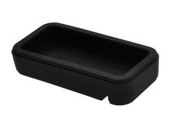 Silicon housing; CSSC75-CL-B; silicon; black; 38,6x78,6mm; Takachi; RoHS