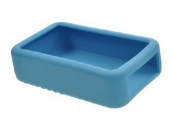 Silicon housing; LCSC115H-B; silicon; blue; 74x120mm; Takachi; RoHS