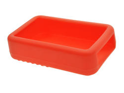 Silicon housing; LCSC115H-R; silicon; red; 74x120mm; Takachi; RoHS