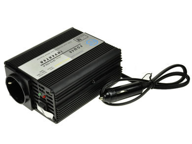 Przetwornica; IZ12-150-A; 150W; 12V DC; 230V AC; aproksymowana sinusoida; DC/AC; wtyk do zapalniczki samochodowej; MW Power Przetwornica; IZ12-150-A; 150W; 12V DC; 230V AC; aproksymowana sinusoida; DC/AC; wtyk do zapalniczki samochodowej; MW Power