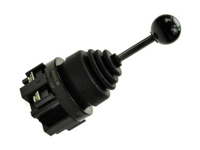 Switch; joystick; ACS03-11/2F; (ON)-OFF-(ON); 3 positions; momentary; na panel; screw; 10A; 250V AC; 2 ways; 30mm; 40mm; Aiks; RoHS