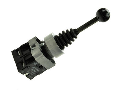 Switch; joystick; ACS01-20/2F; (ON)-OFF-(ON); 3 positions; momentary; na panel; screw; 10A; 250V AC; 2 ways; 22mm; 35mm; Aiks; RoHS