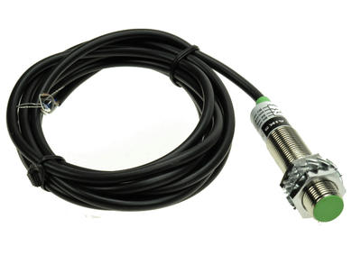 Sensor; inductive; ASP01-12S2DPC-1; PNP; NO/NC; 2mm; 10÷30V; DC; 200mA; cylindrical metal; fi 12mm; 50mm; flush type; with 2m cable; Aiks; RoHS