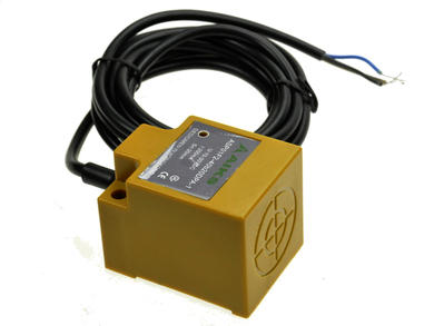 Sensor; inductive; ASP01-F240B20DPA-1; NPN; NO; 20mm; 10÷30V; DC; 200mA; cuboid; 40x40mm; 53mm; with 2m cable; Aiks; RoHS