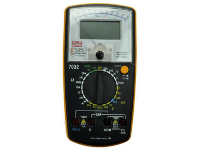 Multimeter; digital; analog; KT7032; universal; Mastech