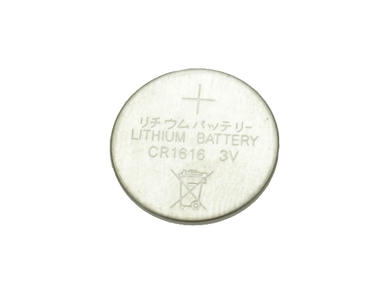 Battery; lithium; CR1616; 3V; 50mAh; fi 16x1,6mm; Kinetic; RoHS; 1616