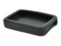 Silicon housing; LCSC115-D; silicon; dark gray; 74x120mm; Takachi; RoHS