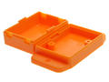 Enclosure; multipurpose; NUB503522OR; ABS; 50mm; 35,4mm; 22mm; orange; snap; mounting flange; Gainta; RoHS