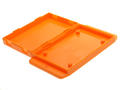 Enclosure; multipurpose; NUB1057020OR; ABS; 105mm; 70,6mm; 20,5mm; orange; mounting flange; snap; Gainta; RoHS