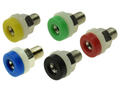 Banana socket; 2mm; 24.106.4; green; screwed; 11mm; 10A; 60V; nickel plated brass; ABS; Amass; RoHS; 2.007.G