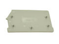 End cover; for DIN rail terminal blocks; DK4NC-TF; grey; Dinkle; RoHS