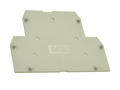 End cover; DMERC; polyamide; light gray; 65,5x66mm; Dinkle