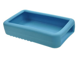 Silicon housing; LCSC135-B; silicon; blue; 81x141mm; Takachi; RoHS