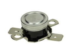 Thermostat; bimetallic; 2455R-01000084; NC; 30°C; 15°C; 10A; 250V AC; metal diam.16x20mm with bracket; 6,3mm horizontal connectors; phenolic; Honeywell; RoHS